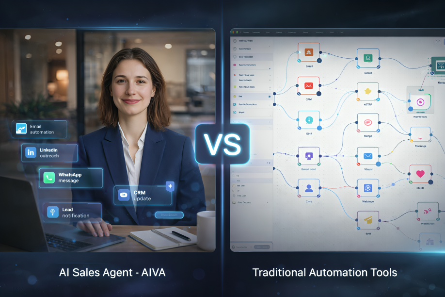 AI Sales Agent vs Traditional Automation — What’s the Real Difference?